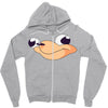 Ugandan Knuckles Zipper Hoodie