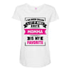 I've Been Called A Lot Of Names But Momma Is My Favorite Maternity Scoop Neck T-shirt