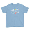 news flash black Youth Tee