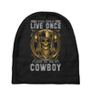 You Only Live Once It as a Cowboy Baby Beanies