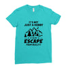 It's Not Just A Hobby It Is My Escape From Reality Ladies Fitted T-Shirt
