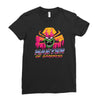 master of darkness Ladies Fitted T-Shirt