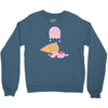 ice cream ghost Crewneck Sweatshirt