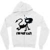 i'm not cat Zipper Hoodie