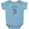 divided allegiance Baby Bodysuit