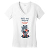 tell me more Women's V-Neck T-Shirt