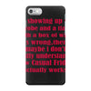 casual friday iPhone 7 Case