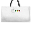 apple mac man Weekender Totes