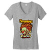 offspring  (1) Women's V-Neck T-Shirt