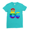 dungeons and dragons lgbtq Ladies Fitted T-Shirt