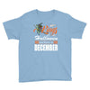 Halloween Kings Are Born In December Youth Tee