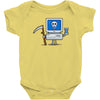 blue screen of death Baby Bodysuit