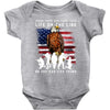 Honor Those Who Place Their Life On The Line Baby Bodysuit