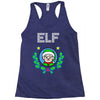 elf christmas Racerback Tank