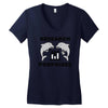 research porpoises Women's V-Neck T-Shirt