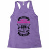 I Have A Pretty Granddaughter Gun A Shovel And An Alibi Racerback Tank