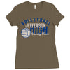 volleyball jefferson high varsity team Ladies Fitted T-Shirt