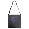 rockzillah dark Adjustable Strap Totes