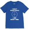 i don't wear bows V-Neck Tee