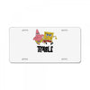 Trouble License Plate