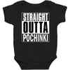 pubg - straight outta pochinki Baby Bodysuit