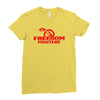 freedom fighters Ladies Fitted T-Shirt