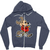 master mouse Zipper Hoodie