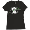 panda Ladies Fitted T-Shirt