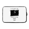 Stay Awake (f95) Laptop sleeve