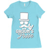 groom's posse Ladies Fitted T-Shirt