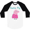 peppa pig auntie pig 3/4 Sleeve Shirt
