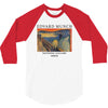 Edvard Munch Skrik 3/4 Sleeve Shirt