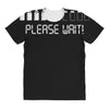 dad to be loading please wait new All Over Women's T-shirt