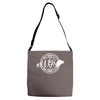 bitcoin' logo Adjustable Strap Totes