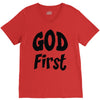 god first V-Neck Tee