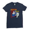that's no moon Ladies Fitted T-Shirt