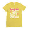 classy sassy Ladies Fitted T-Shirt
