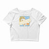 halloween moon Crop Top