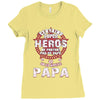 papa heros Ladies Fitted T-Shirt