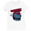squirrel Ladies Fitted T-Shirt