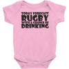 rugby (2) Baby Onesie