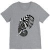 elephant ornate V-Neck Tee