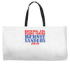 kicking ass taking voters bernie sanders for president 2016 Weekender Totes