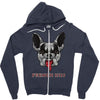 french kiss Zipper Hoodie
