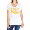 i text back Ladies Curvy T-Shirt