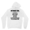 Super October Girl Unisex Hoodie