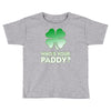who is your paddy copy Toddler T-shirt