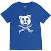 pig bacon cross bones pirate V-Neck Tee