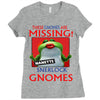 Sherlock Gnomes Ladies Fitted T-Shirt