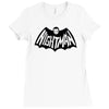 nightman Ladies Fitted T-Shirt
